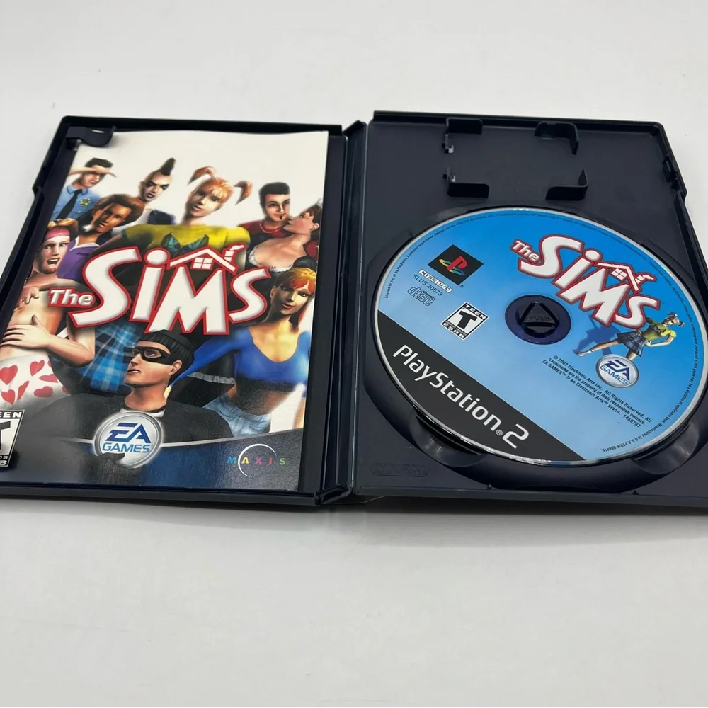 The Sims Video Game (Sony Playstation 2) Complete With Manual